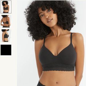 Bliss Perfection Wire-Free T-Shirt Bra Black 34 DDD